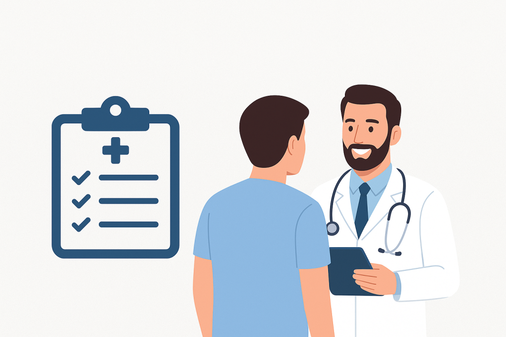 ارتقا معاینات بدو استخدام